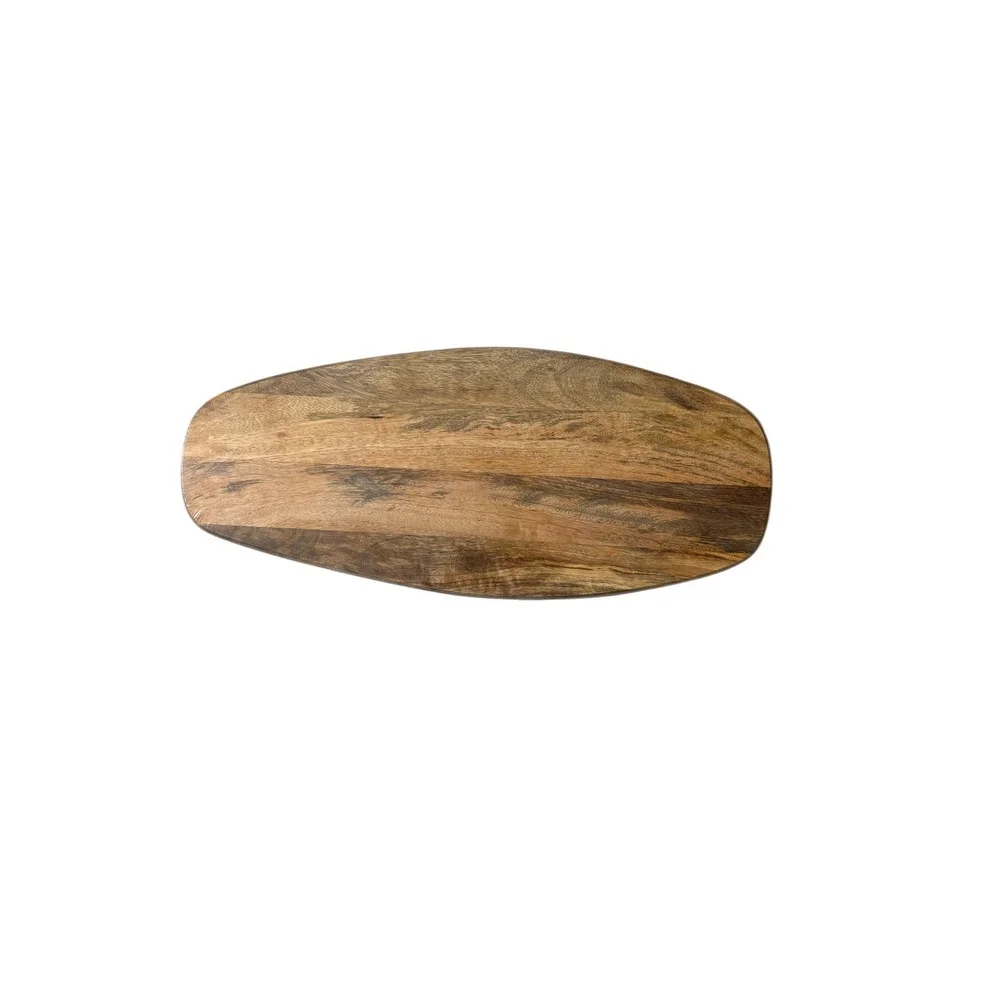 IKEA FASCINERA Cutting Board Acacia Wood‎ 20.5x8.75 Oval Serving Tray NEW